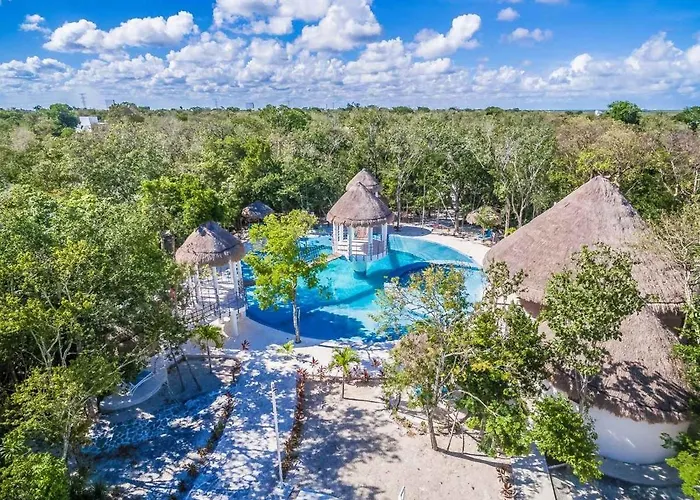 Relaxing Comfortable Jungle View Mexplor Villa Rivera Maya Puerto Morelos Pool-Ac-Gym- Gated Community