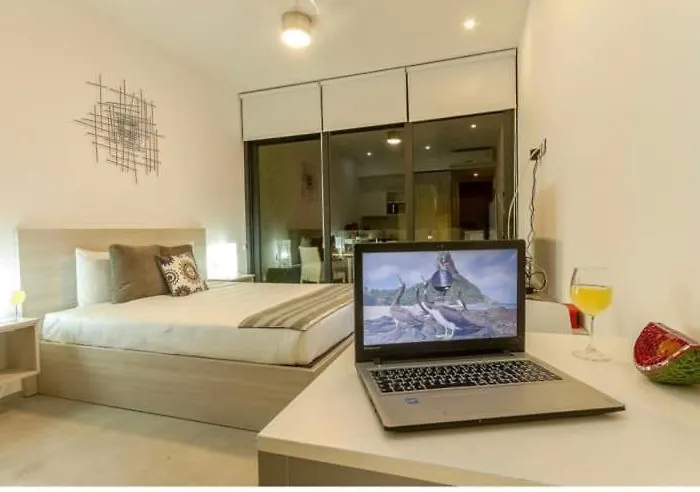 The City, Luxury Studio, 5Th Avenue&Gym&Spa
