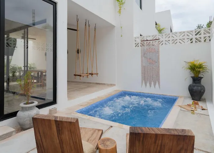 Tulum Cozy 3 Bedrooms Townhome-Centrally Located-Gated-Wifi