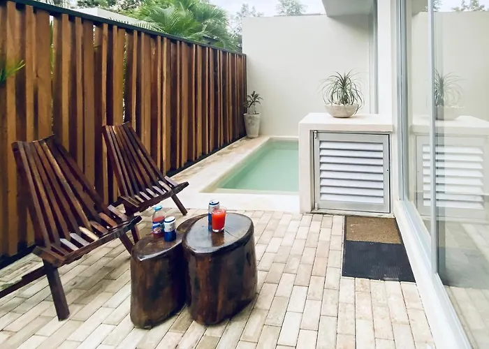 2-Bedroom Condo W Private Pool La Veleta, Tulum