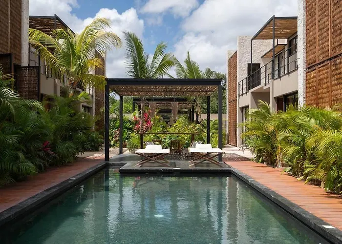 Lujoso Departamento Boho-Chic Con Alberca Privada