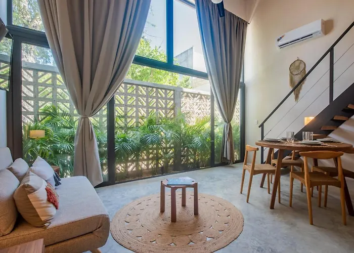 Bright 2Br Loft With Rooftop Pool In Best Tulum Downtown Location