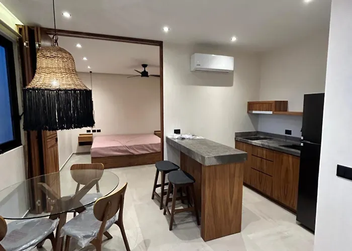 Depto #3 Hermoso Departamento En Tulum 2 Rec