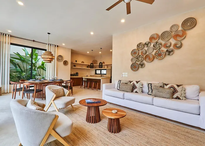 Villa Sorella In Aldea Zama 24Hrs Security, 5Min To The Beach
