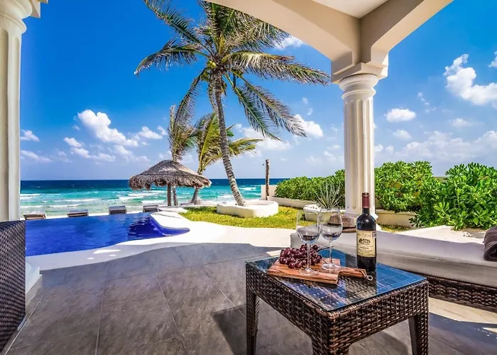 Sofi Beachfront Villa In Tankah Bay!