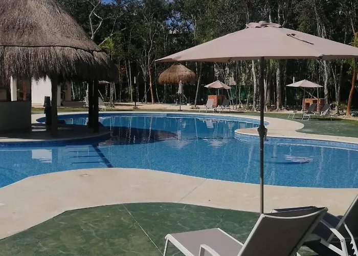 Departamento Bonito Y Comodo Con Alberca Planta Baja