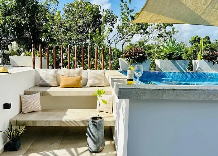 Private Rooftop Pool - Bike To Ruins Or Beach