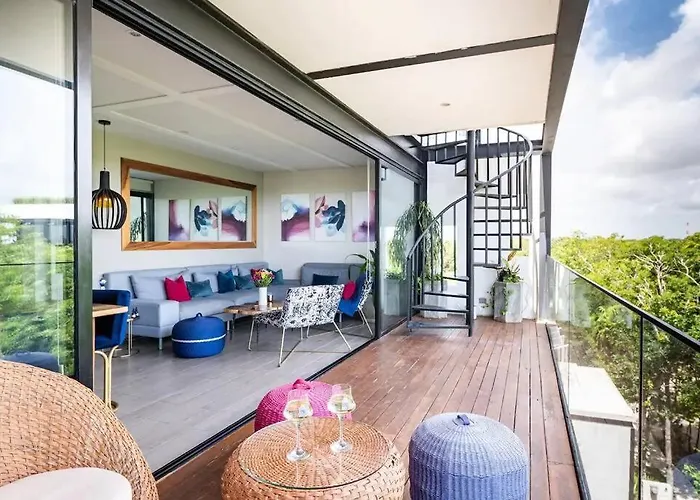 3Br Penthouse With Rooftop Pool Near Centro