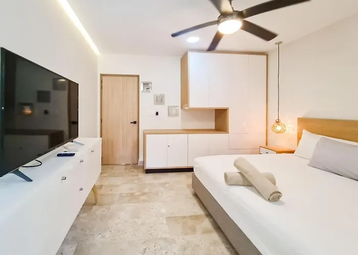 Free Beach Club - Gaia 1Br In Aldeazama Private Pool