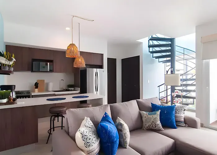 Luxury Penthouse W-Jacuzzi In The Heart Of Tulum