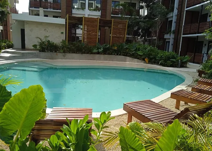 New 2 Bedroom Apartment With Jacuzzi In Tulum