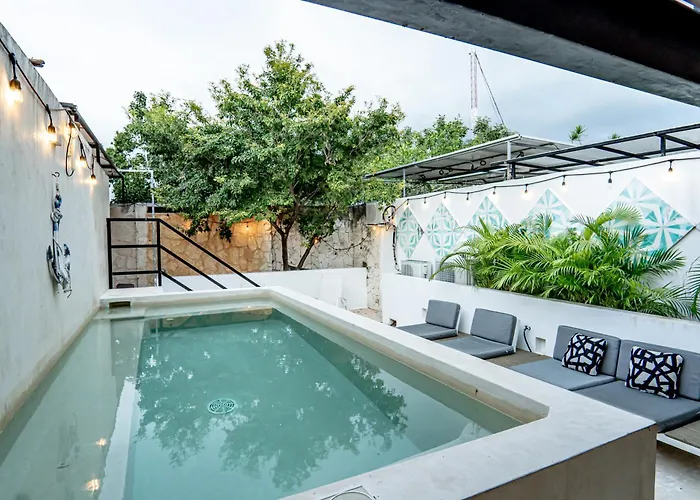 Tulum Groups: 2 Condos, Private Rooftop Pool, Bbq