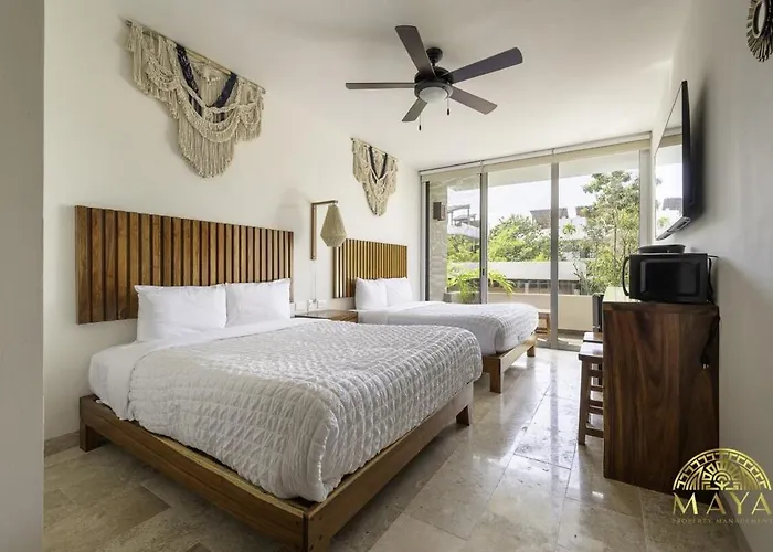 Nhoa 205C Lux 1Br Condo Pool View In Aldea Zama
