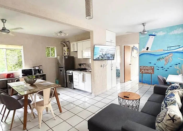 Loft Yexalem In Puerto Morelos 7 Min To The Beach