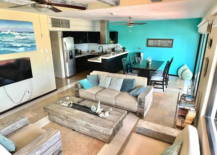 Azure Caribbean Beach Front