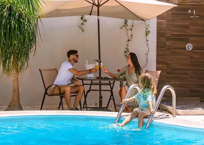 Villa Kiin Con Piscina Privada A 300 Metros Del Mar