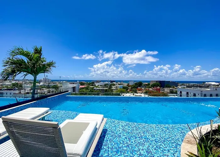 Downtown Playa Studio With Rooftop Pool Steps To Everything