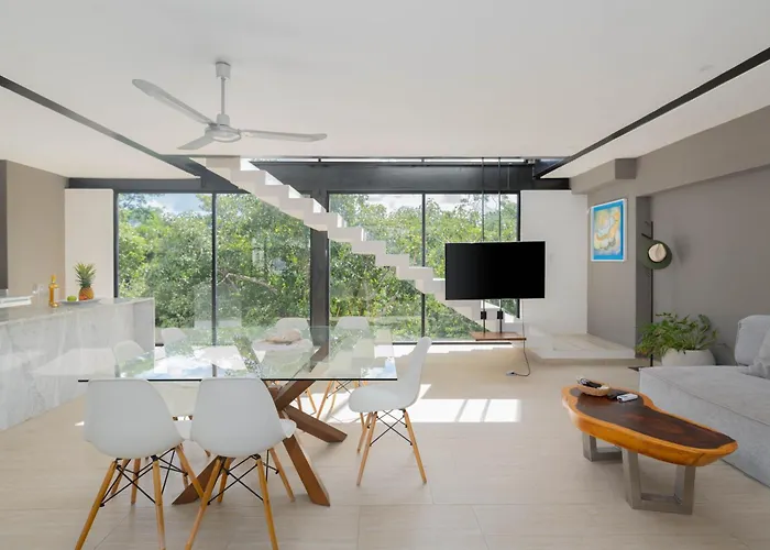 Luxurious Penthouse & Jungle View - Thoth