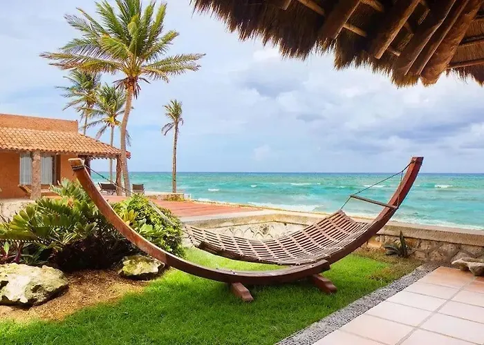 Beachfront Xaman Ha Villa 3 With 11 Bedrooms!