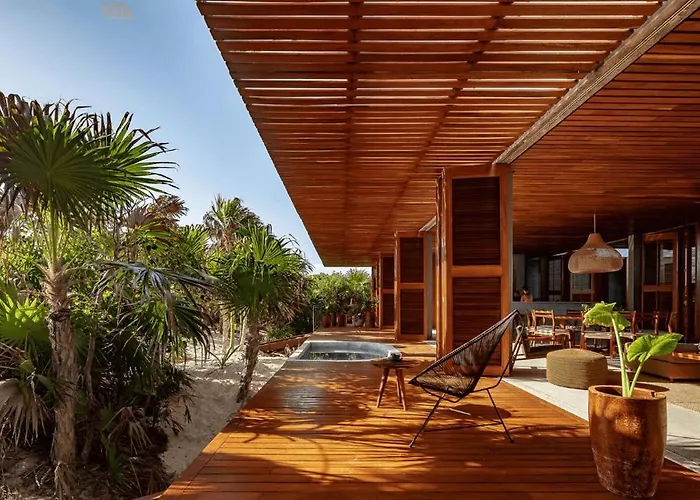 Beachfront Sian Kaan Villa 3