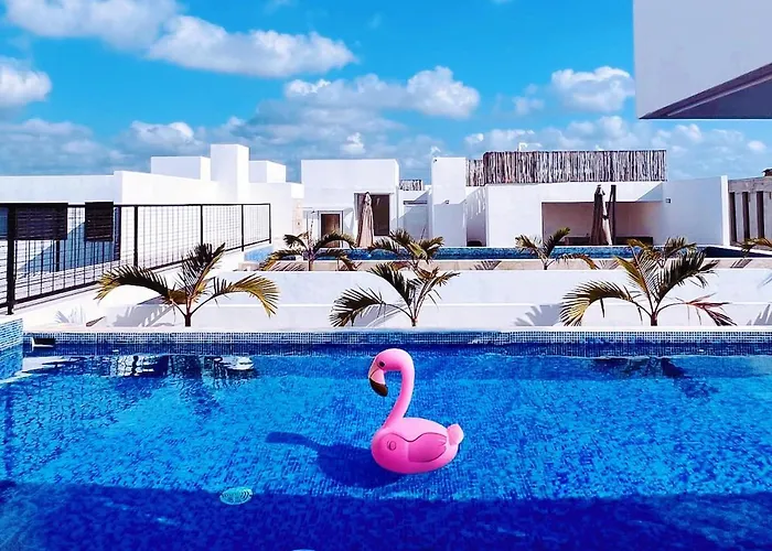 2Bd With Private Balcony & Jacuzzi Aldea Zama View