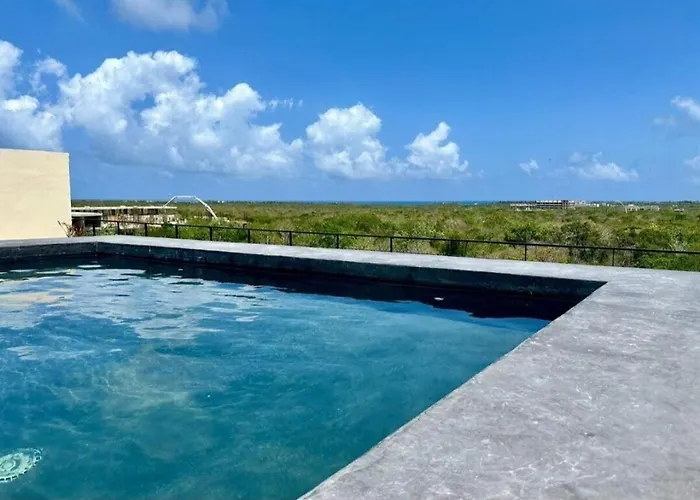 Studio Close To The Beach Quiet Modern Laundry Roof Top Pool