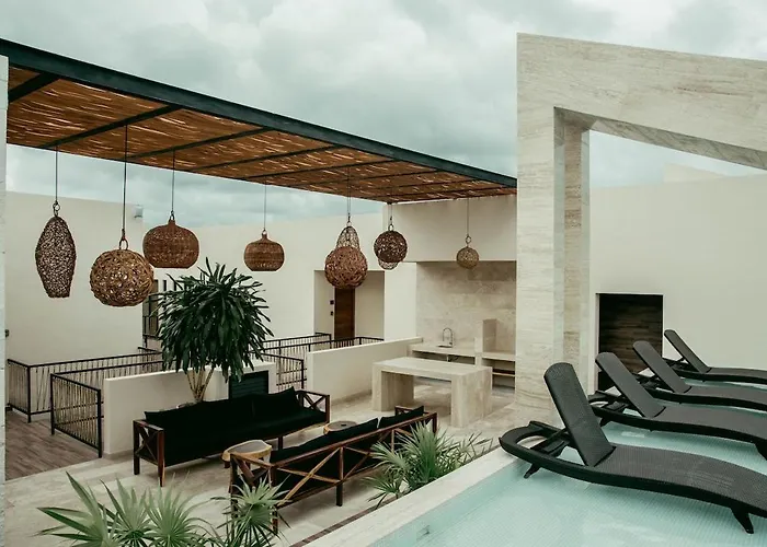 Boho Chic Ph In Tulum With Private Pool