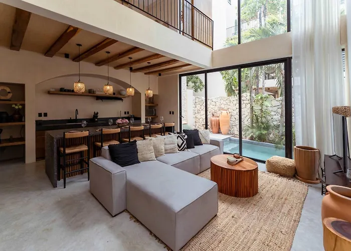 Luxe 3Br Villa - Two Private Pools Including Rooftop Modern Boho Style