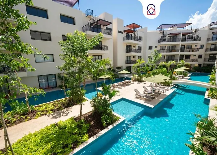 Modern Apartment In Tulum Pool And Gym