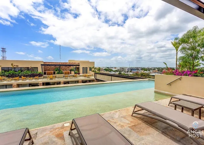 Chic Studio With Roof Pool & Gym Near 5Th & Beach