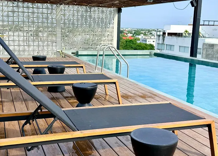 Departamento 5Ta Av - Cerca De La Playa Con Rooftop Pool & Cancha De Padel