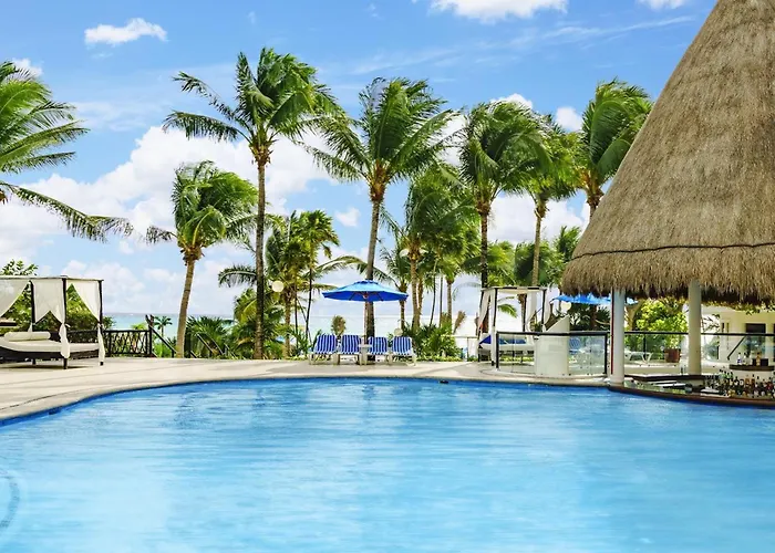Sunrise Double Room in Stunning Villa Playacar Ii