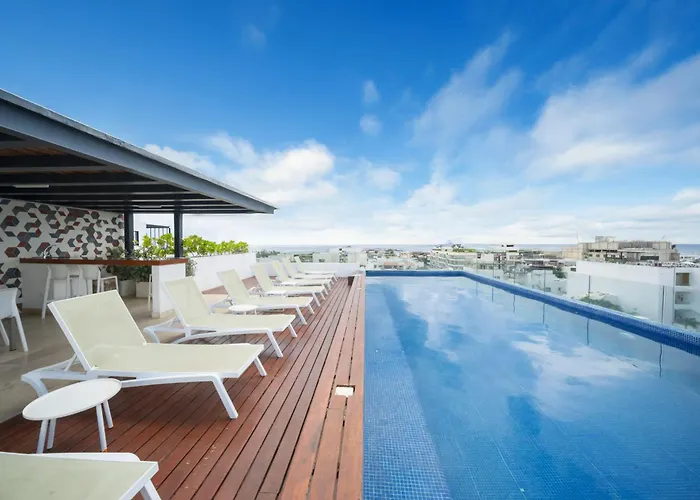 Luxury Studio Equipped With Rooftop Pool & Gym - Piedra Azul 605