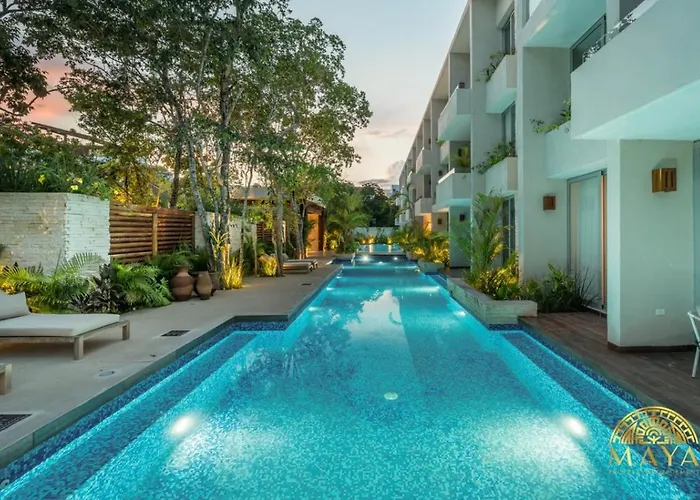 Nhoa 103A Lux 2Br Condo Pool Access In Aldea Zama