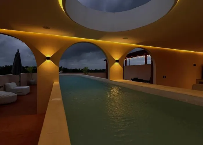 Apartments Tierra Tulum - Pool & Roof Panoramic