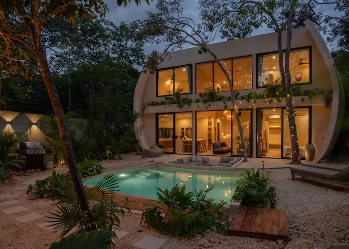 Casa Naay Jungle Lux Heated Pool Hot Tub Firepit