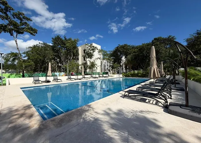 Caribbean Maya Garden Planta Baja Y Jardin Junto A Centros Comerciales