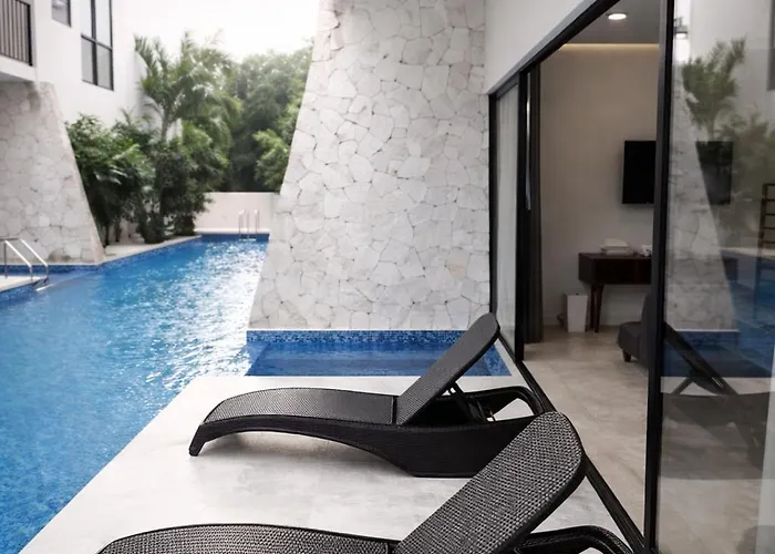 New 2 Bed Swim-Up, Gril With Jacuzzi Aldea Zama