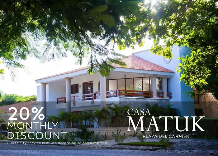 Matuk Beach House I Playacar 1