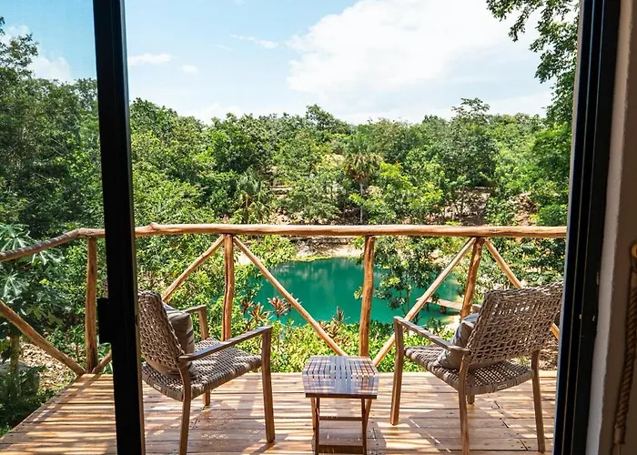 Cenote Escondido Cabanas Y Camping