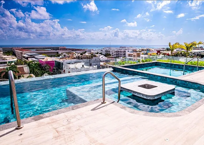 Volta-Trendy & Neat Apartment- Balcony- Playa Del Carmen