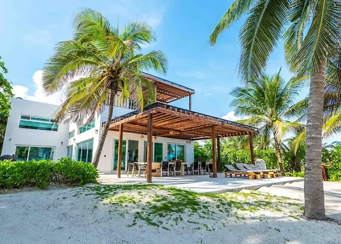 Beachfront Paradise With Private Pool Ocean View Full Kitchen & Shaded Patio - Villa Mandala
