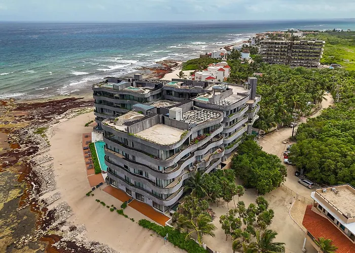 Oceanfront Luxury 3Br In Tankah With Private Beach