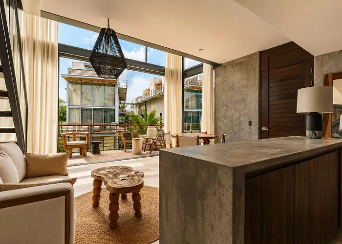 Luxe 1 Bedroom Studio Cenote Sauna Gym And Private Terrrace With Pool