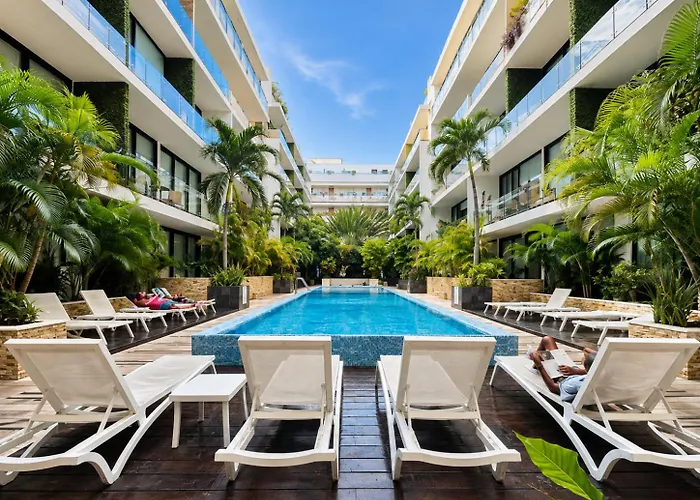 Luxury 1Br Downtown Playa Del Carmen-2 Pools-Spa-5Th Ave