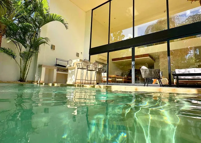 Spectacular 4Br Tulum Style Villa With Concierge And Secluded Pool