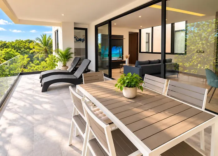 Puerto Aventuras Private Terrace And Golf View