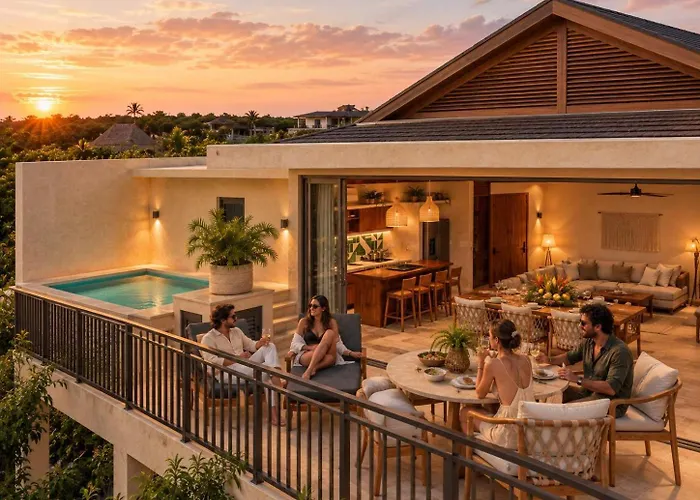 Penthouse With Private Pool Hot & Cold Plunge & Sauna