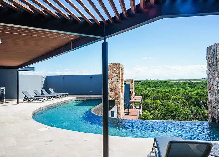 Terraza Privada Ph Con Jacuzzi Tulum