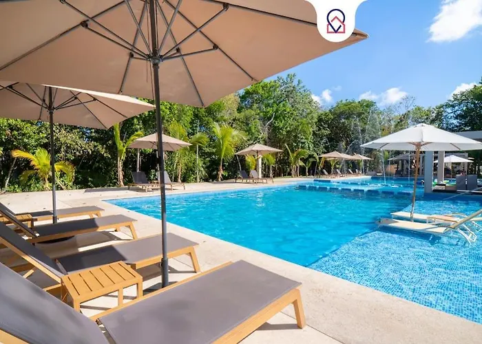 Apartment In Puerto Morelos Rooftop With Jungle View